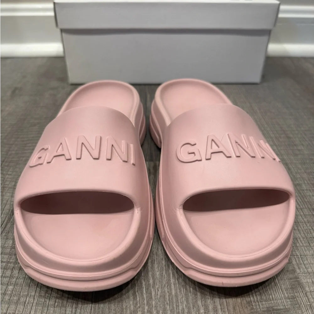 Ganni Pool Slides - Picture 5 of 6